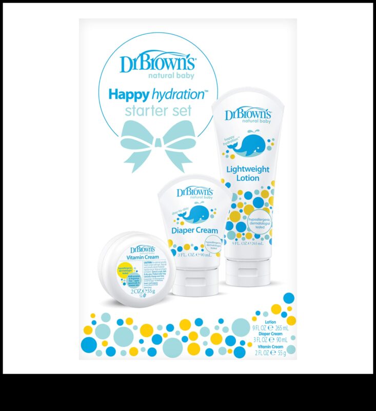 ترطيب سعيد: الحفاظ على بشرة الطفل ناعمة