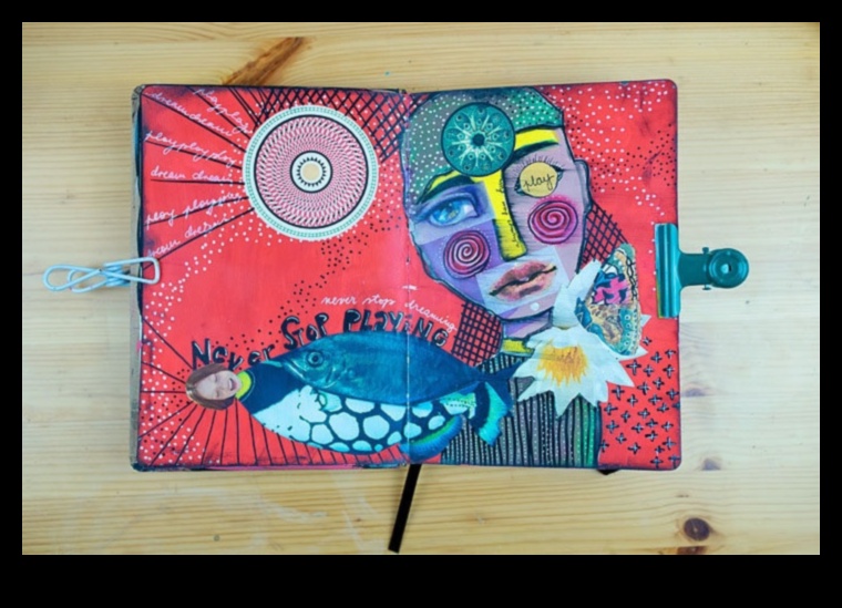 خلط ورق الكولاج الإبداعي فن الجمع بين القوام 5 الكولاج الإبداعي: خلط ومطابقة الأوراق للتصاميم الفريدة