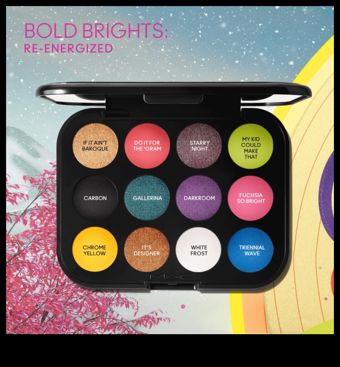 اللوحات الملونة: استكشاف تنوع لوحات ظلال العيون