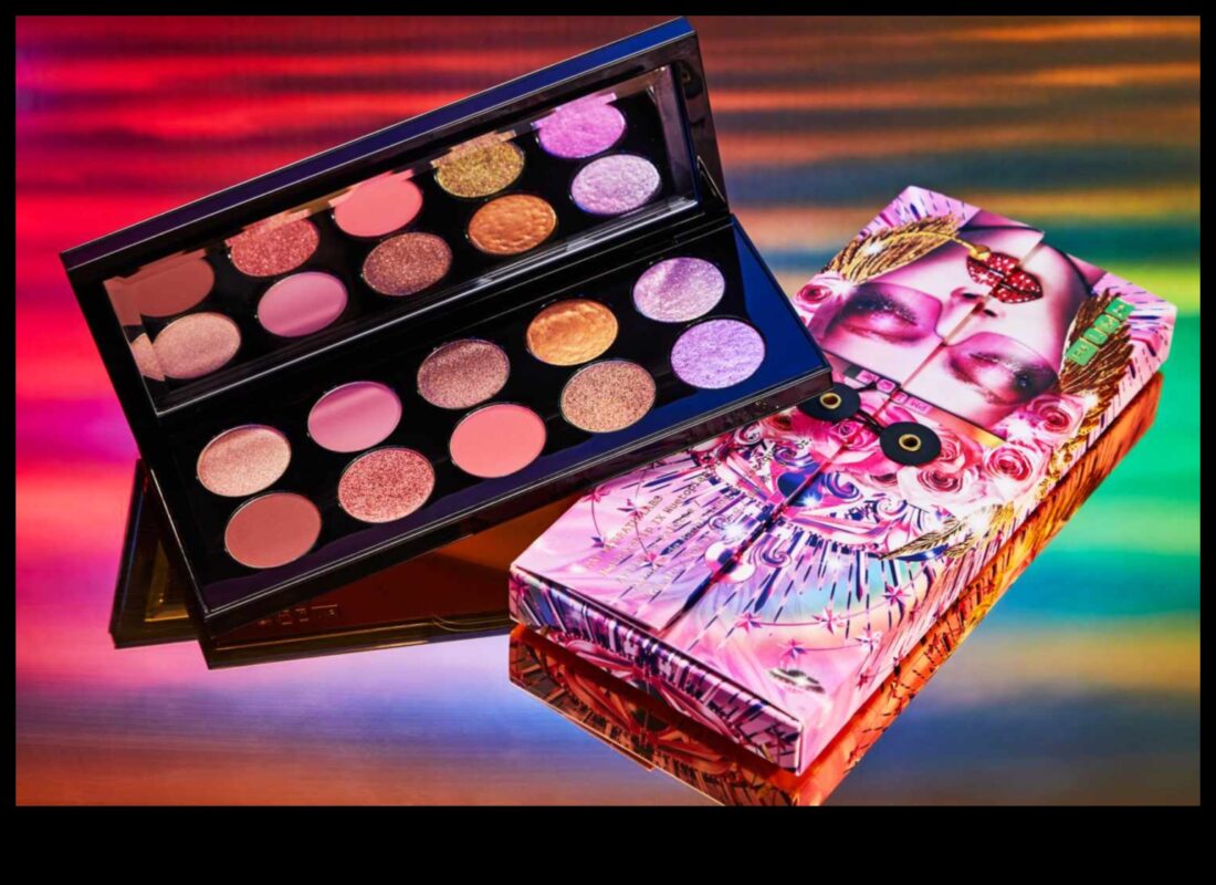 اللوحات الملونة: استكشاف تنوع لوحات ظلال العيون