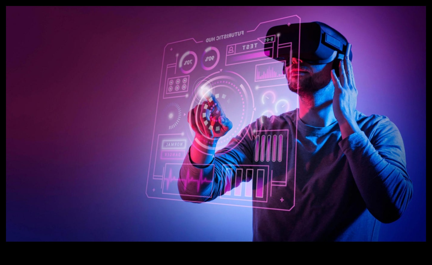 ما وراء الشاشات: تجاوز الحدود في استكشاف الواقع الافتراضي الحديث