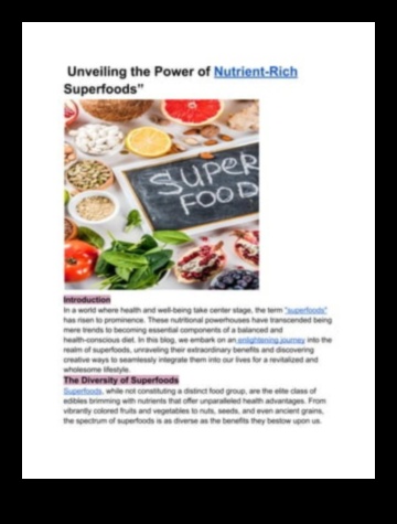 كشفت العناصر الغذائية الأساسية عن مخططك لحياة صحية وسعيدة وطويلة 4 تم الكشف عن العناصر الغذائية الأساسية: مخططك لحياة نابضة بالحياة