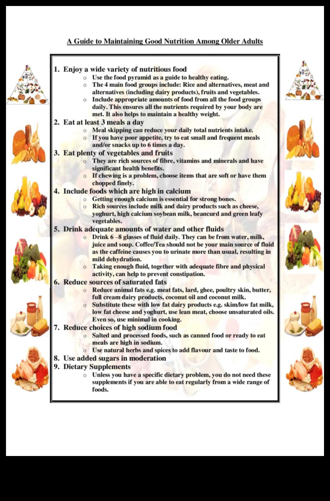 أسرار الملعقة الفضية: تغذية الشيخوخة من أجل شيخوخة نابضة بالحياة