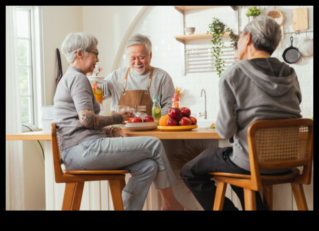 تغذية طول العمر: مغامرات الطهي في تغذية الشيخوخة