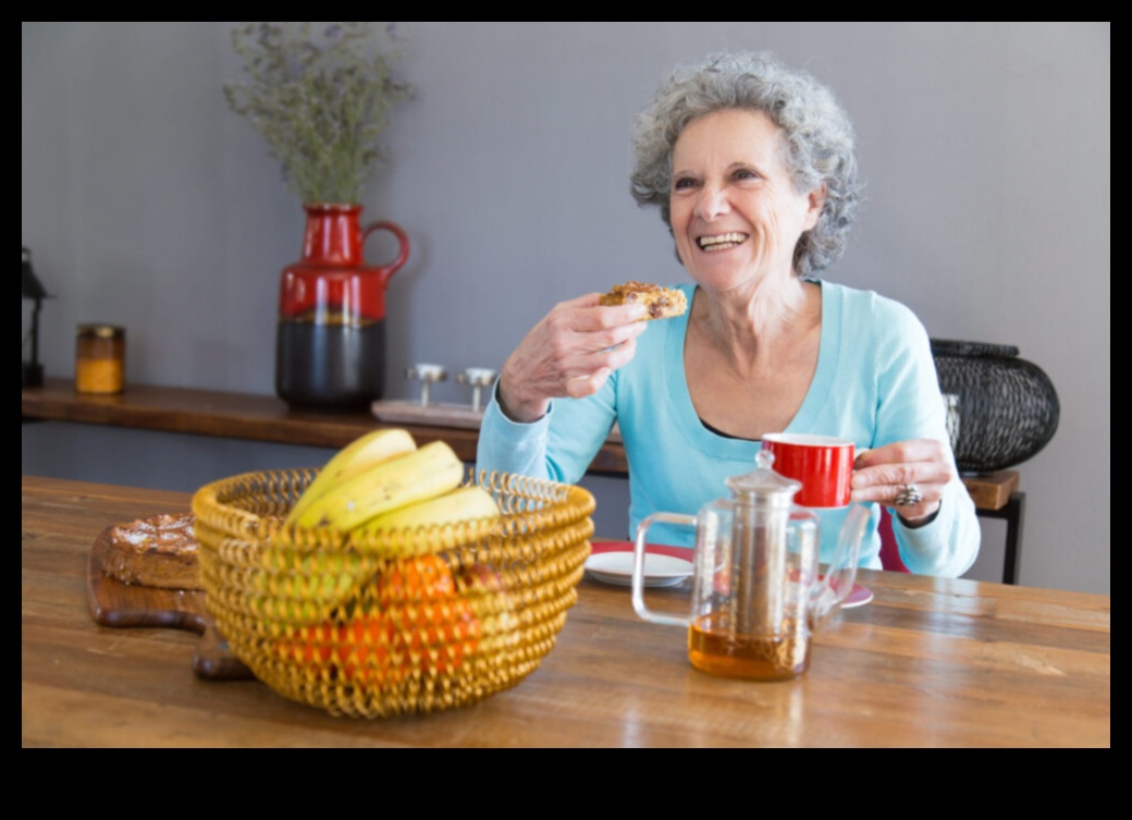 تغذية طول العمر: مغامرات الطهي في تغذية الشيخوخة