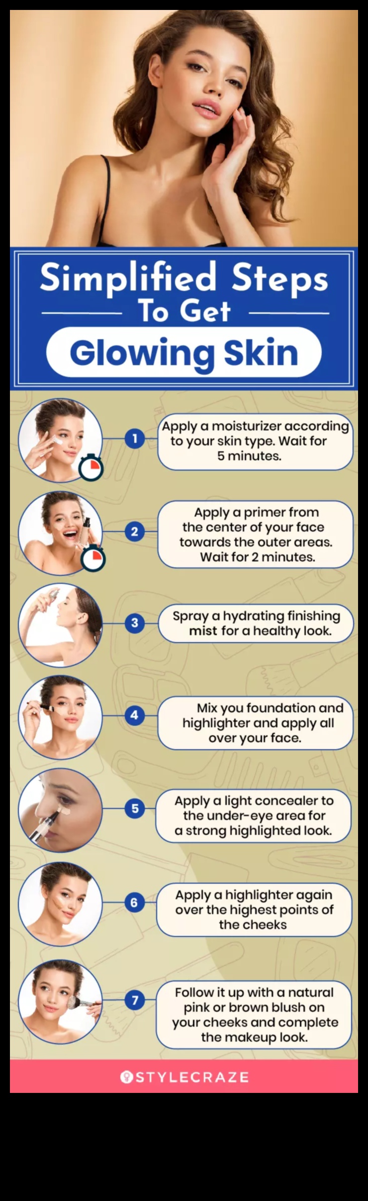 أقلام التحديد الموفرة للوقت: نصائح سريعة للتطبيق للحصول على توهج سهل