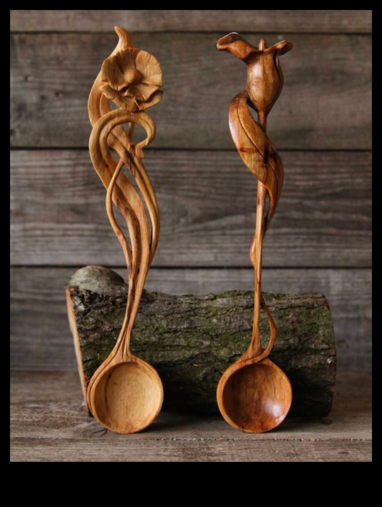 نحت الملعقة الخشبية: صناعة أدوات المطبخ ذات الشخصية