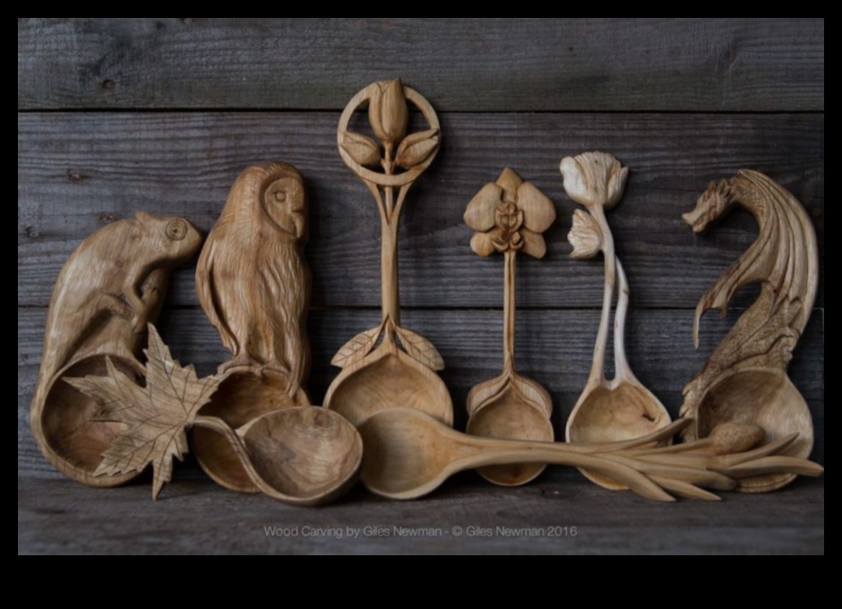 نحت الملعقة الخشبية: صناعة أدوات المطبخ ذات الشخصية