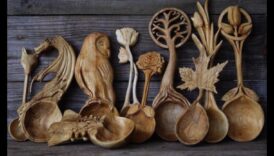 نحت الملعقة الخشبية: صناعة أدوات المطبخ ذات الشخصية