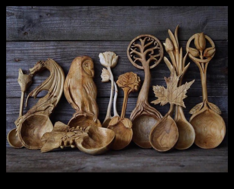نحت الملعقة الخشبية: صناعة أدوات المطبخ ذات الشخصية