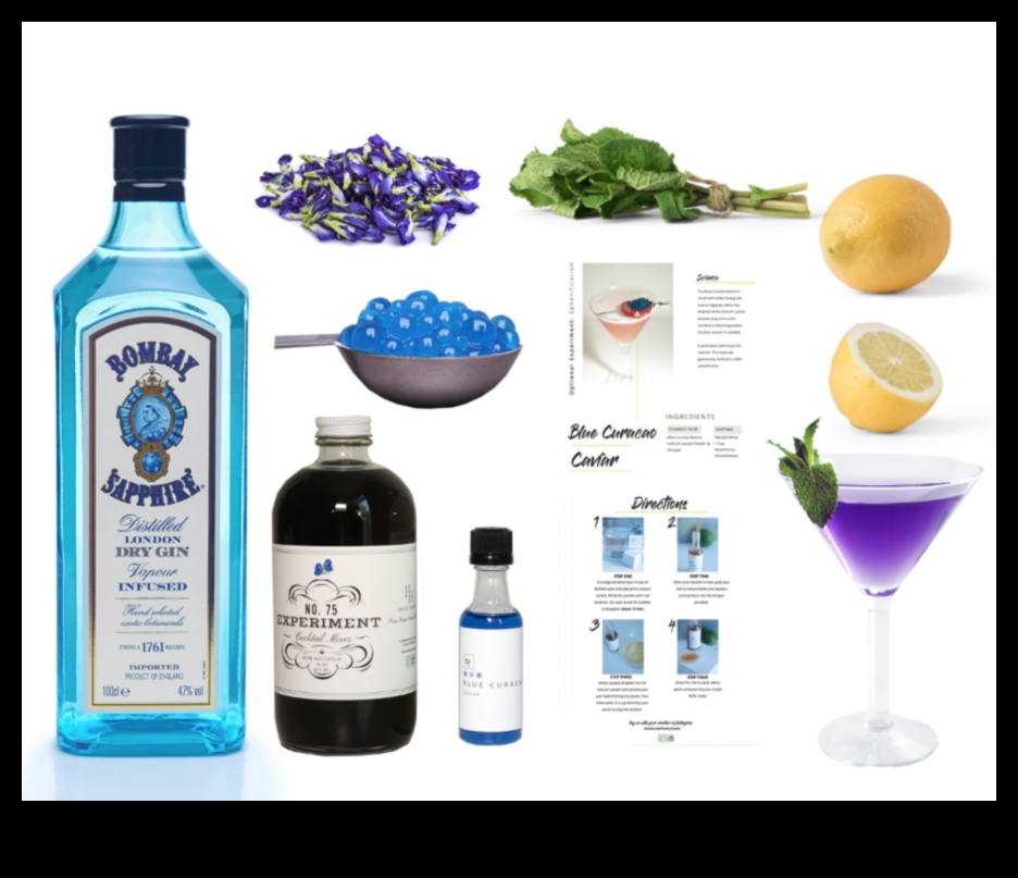 الإبداع الطهي مع المزيج الجزيئي: صياغة كوكتيلات فريدة من نوعها