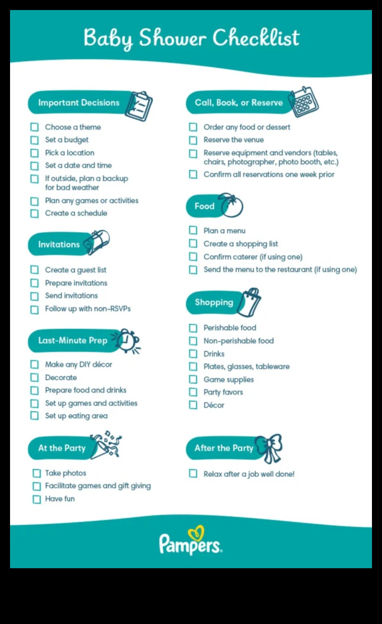 بدايات مبهجة: التخطيط للاحتفال المثالي بحفلة استقبال الطفل