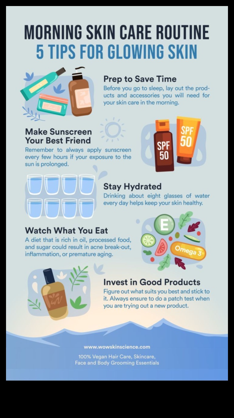 لمعان لتوفير الوقت: نصائح تطبيق سريعة للصباح المزدحم