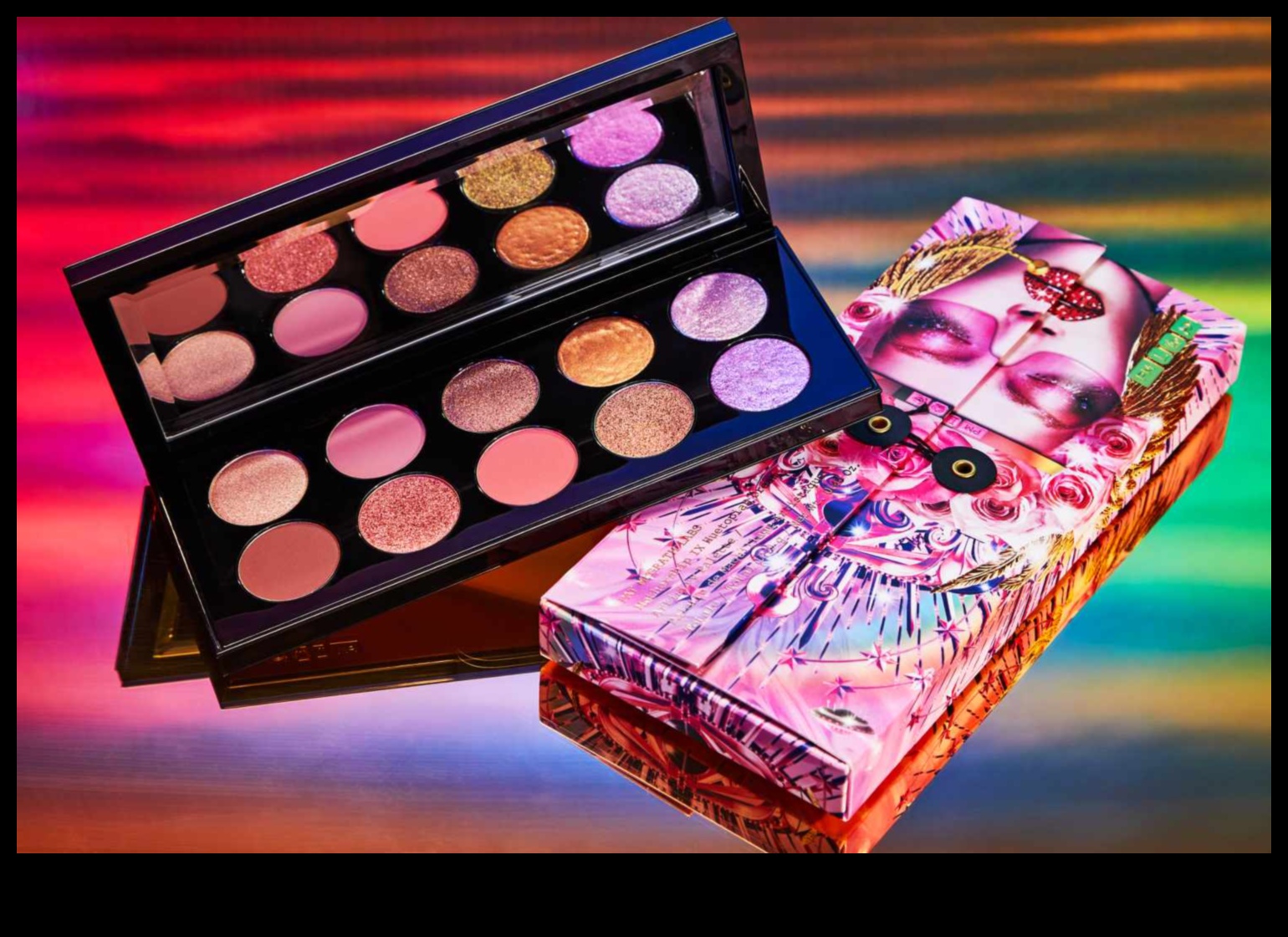 اللوحات الملونة: استكشاف تنوع لوحات ظلال العيون